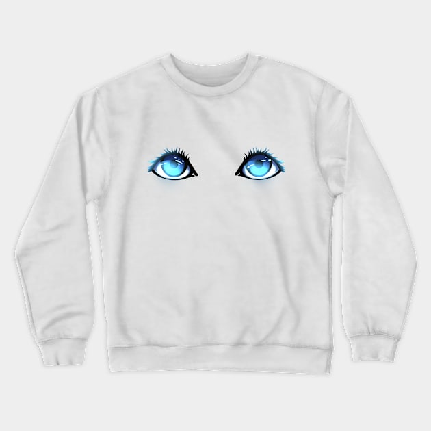 eyes Crewneck Sweatshirt by BonnieFox